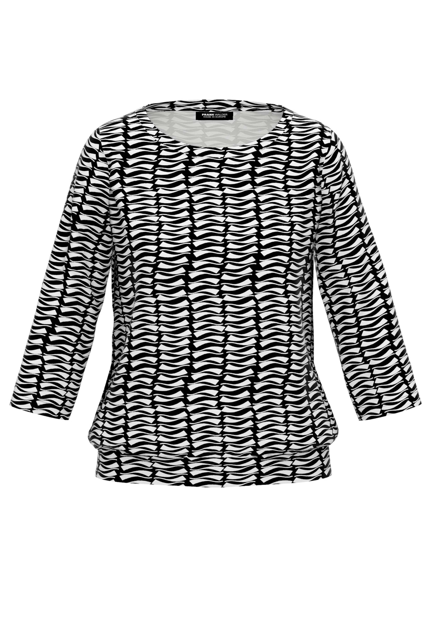 Frank Walder 3/4-Shirts  schwarz
