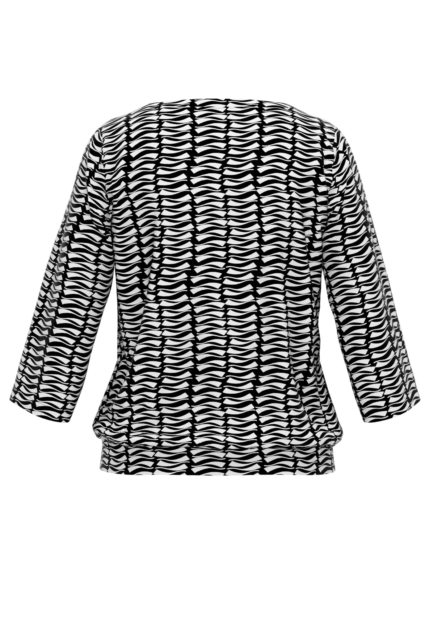 Frank Walder 3/4-Shirts  schwarz
