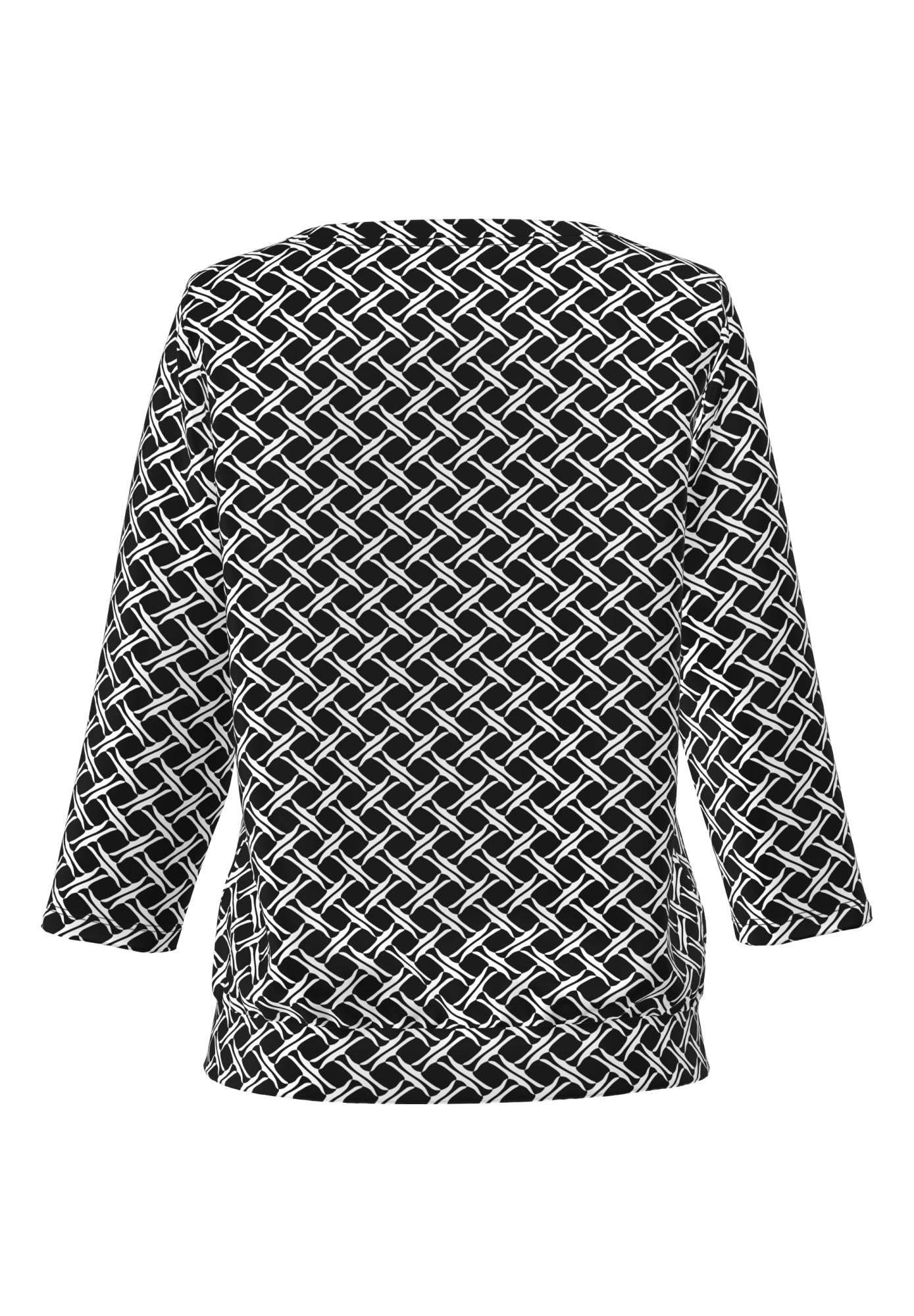 Frank Walder 3/4-Shirts  schwarz