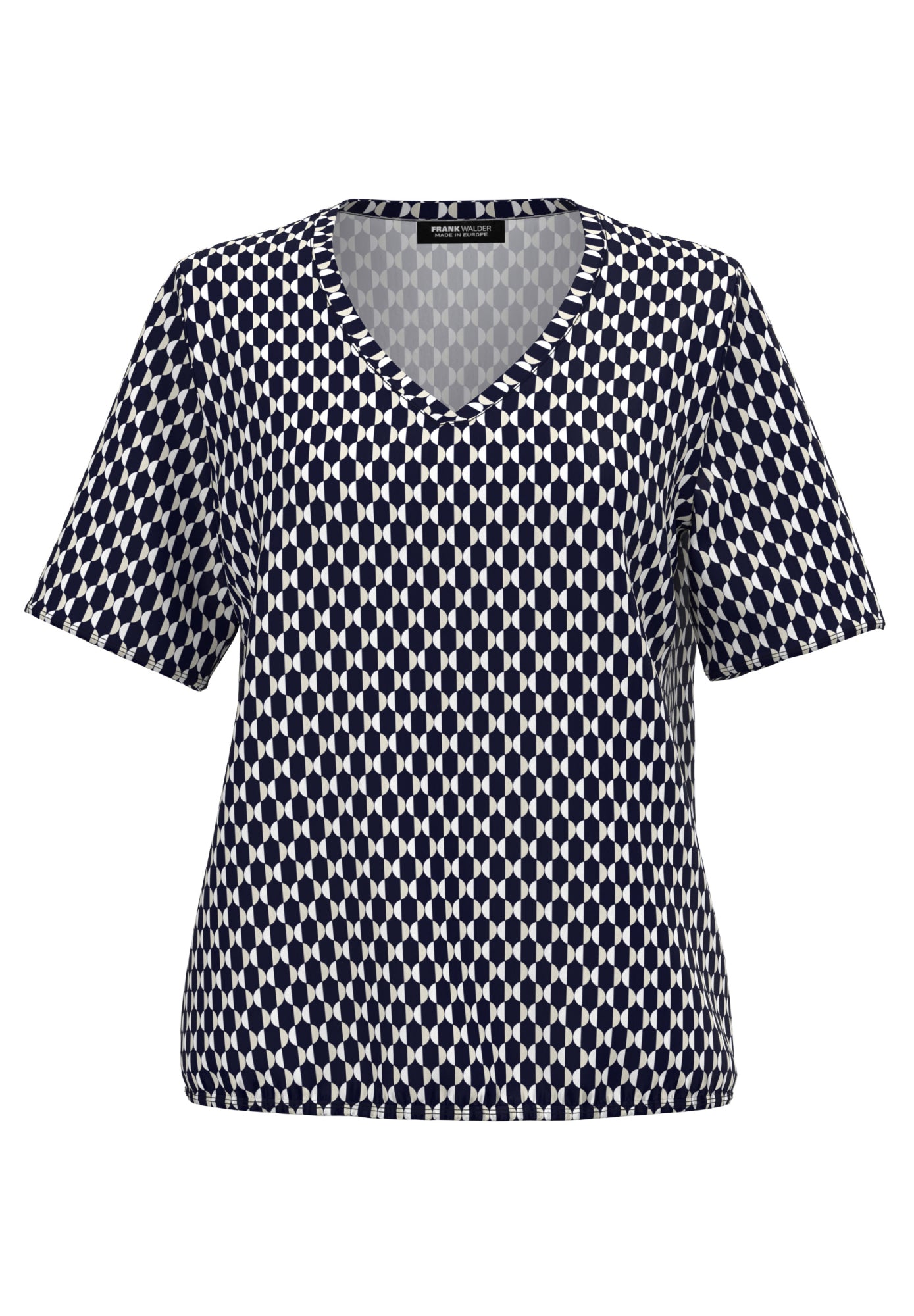 Frank Walder T-Shirts  dunkelblau
