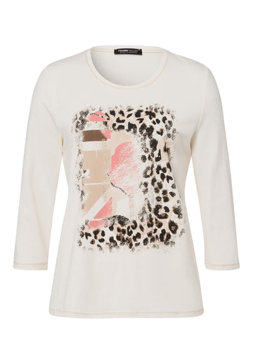 Shirt mit Placement-Print