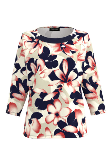 Shirt mit Strickbündchen