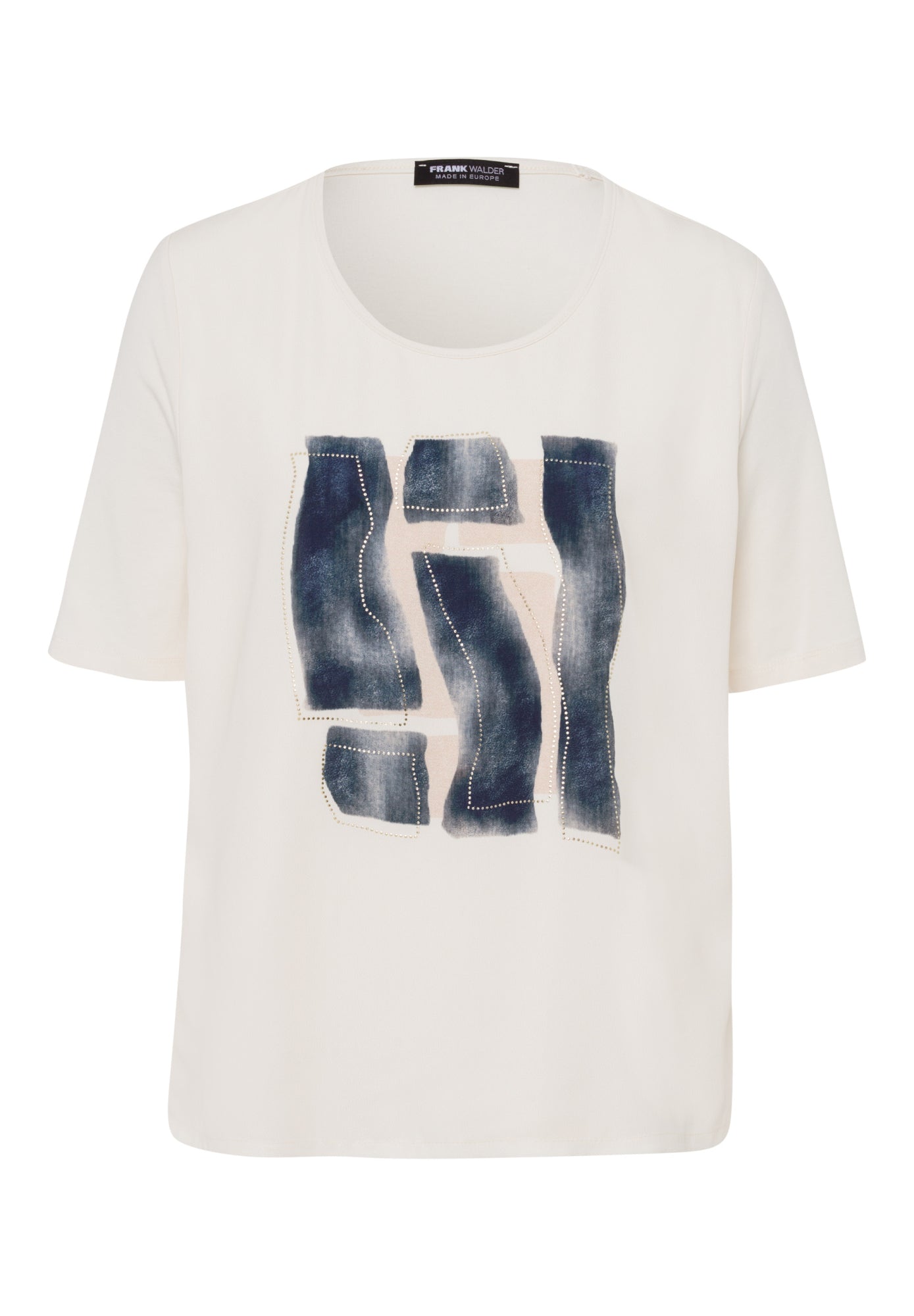 Frank Walder T-Shirts  weiß