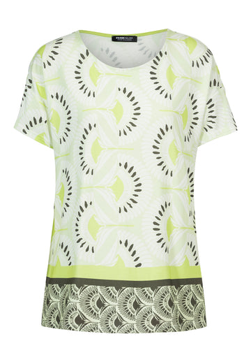 T-Shirt mit Saumdetail