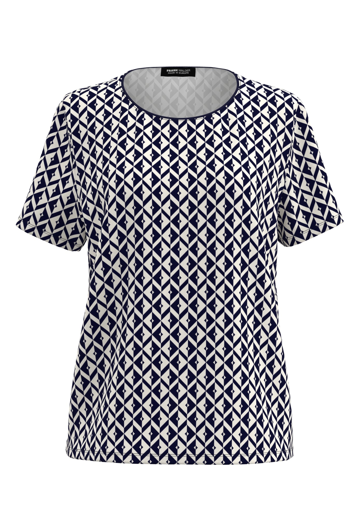Frank Walder T-Shirts  blau
