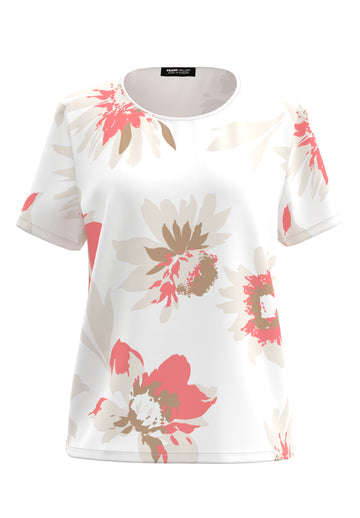 T-Shirt mit Statementprint