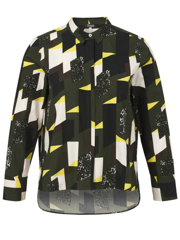 Bluse mit Hemdkragen