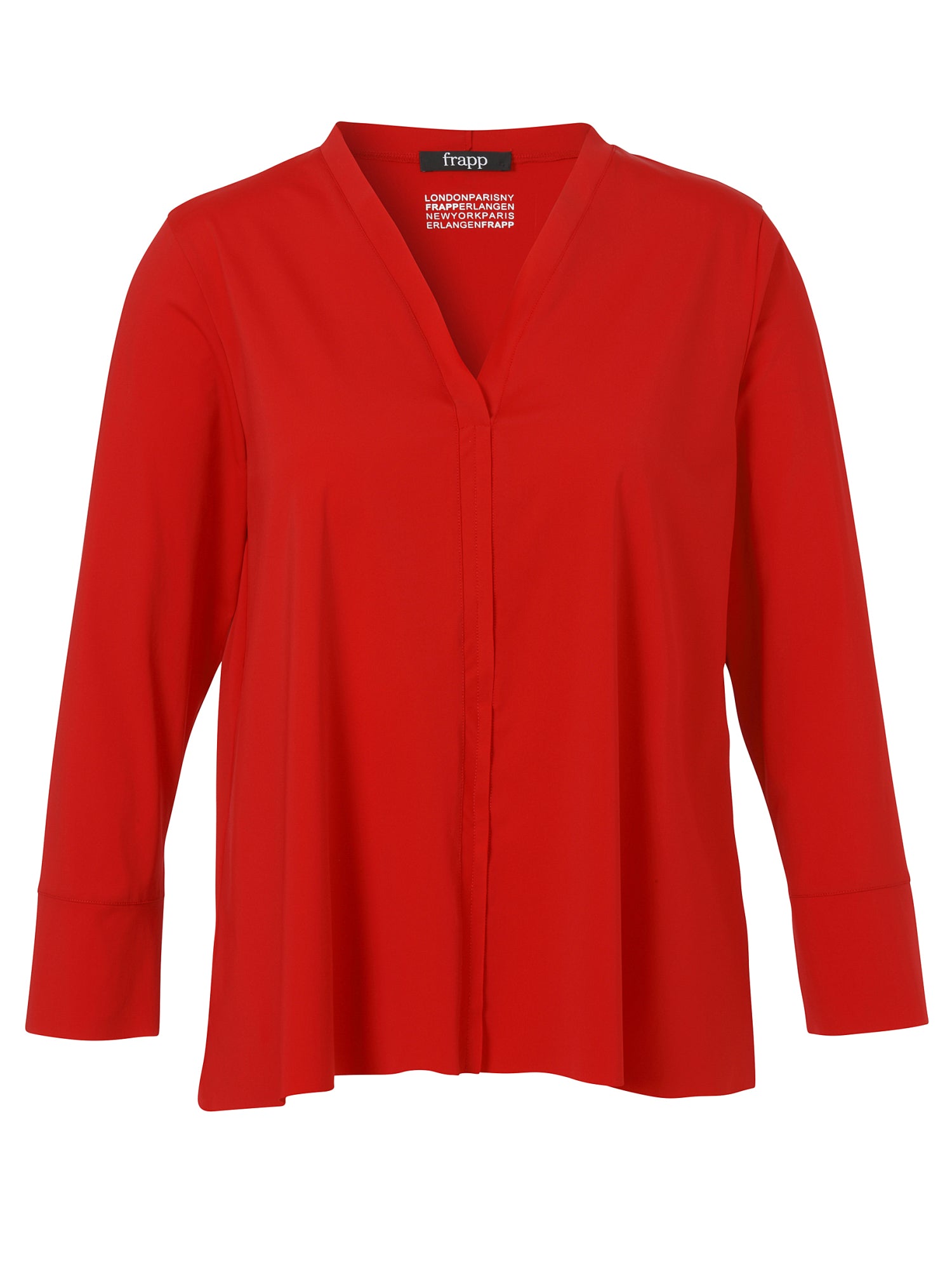 Frapp Langarmshirts  rot