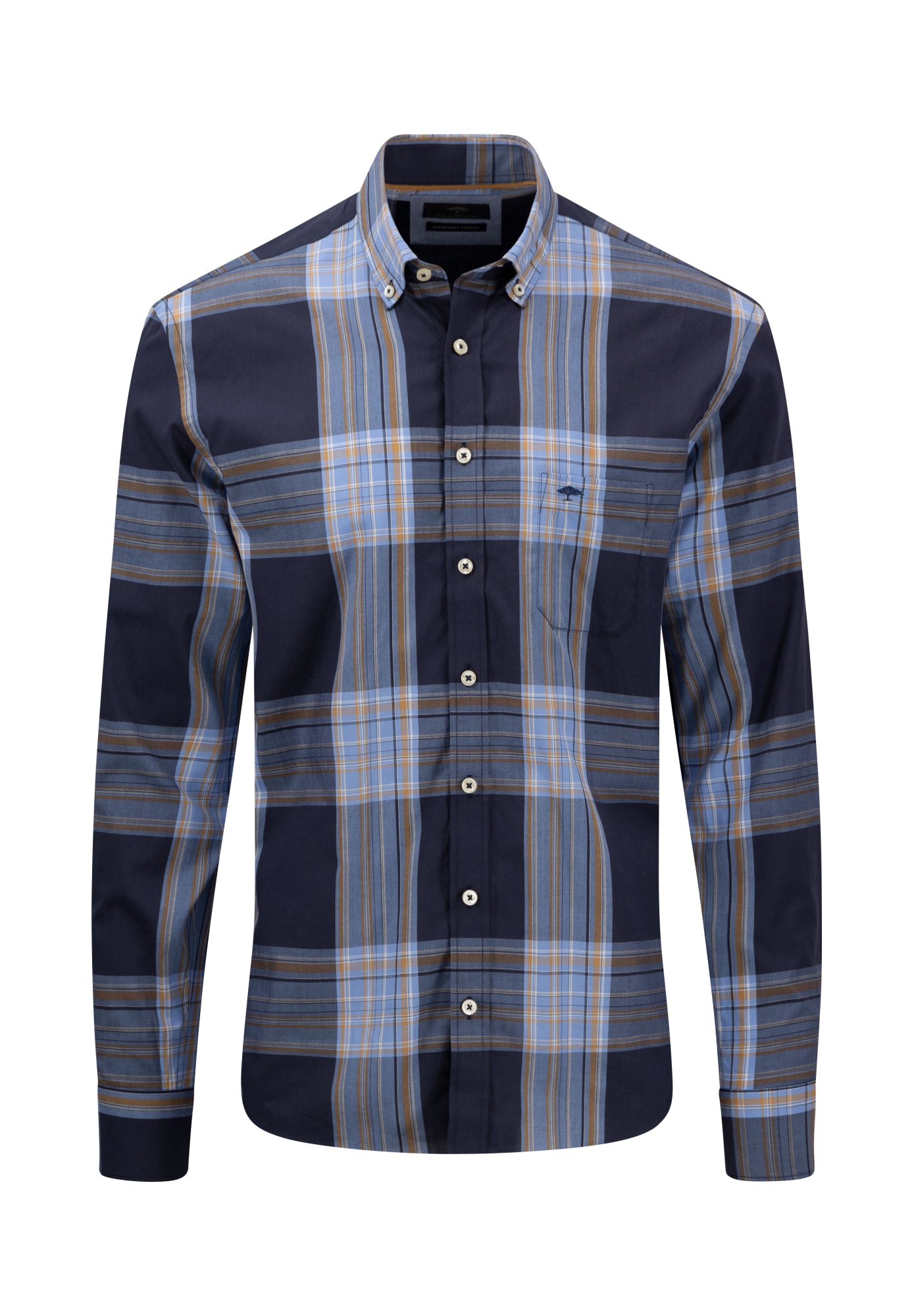 Fynch-Hatton Hemden  blau