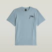 G-Star RAW T-Shirts  hellblau