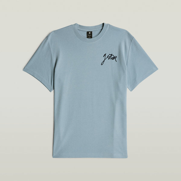 G-Star RAW T-Shirts  hellblau