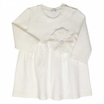 Kleid mit Spitzenblume