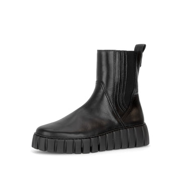 Plateau Stiefelette aus Glattleder