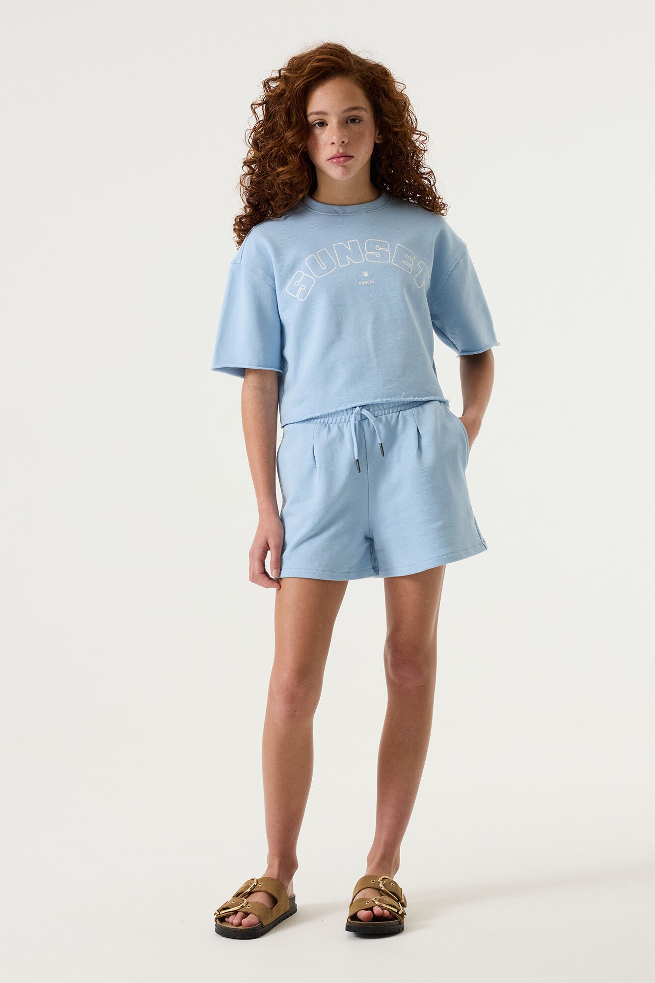 Garcia Jeans & Hosen  blau