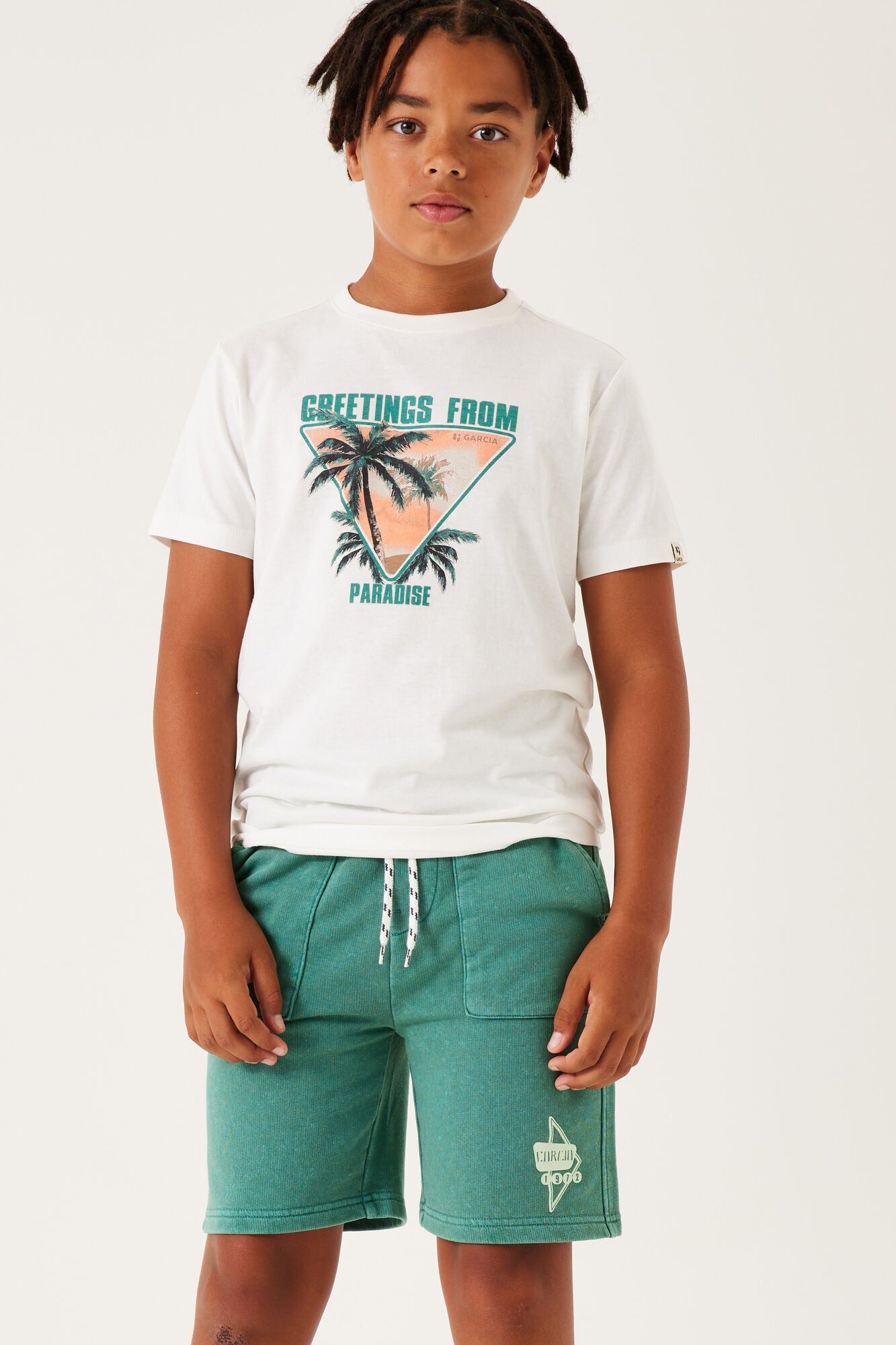 Garcia Jeans & Hosen  grün