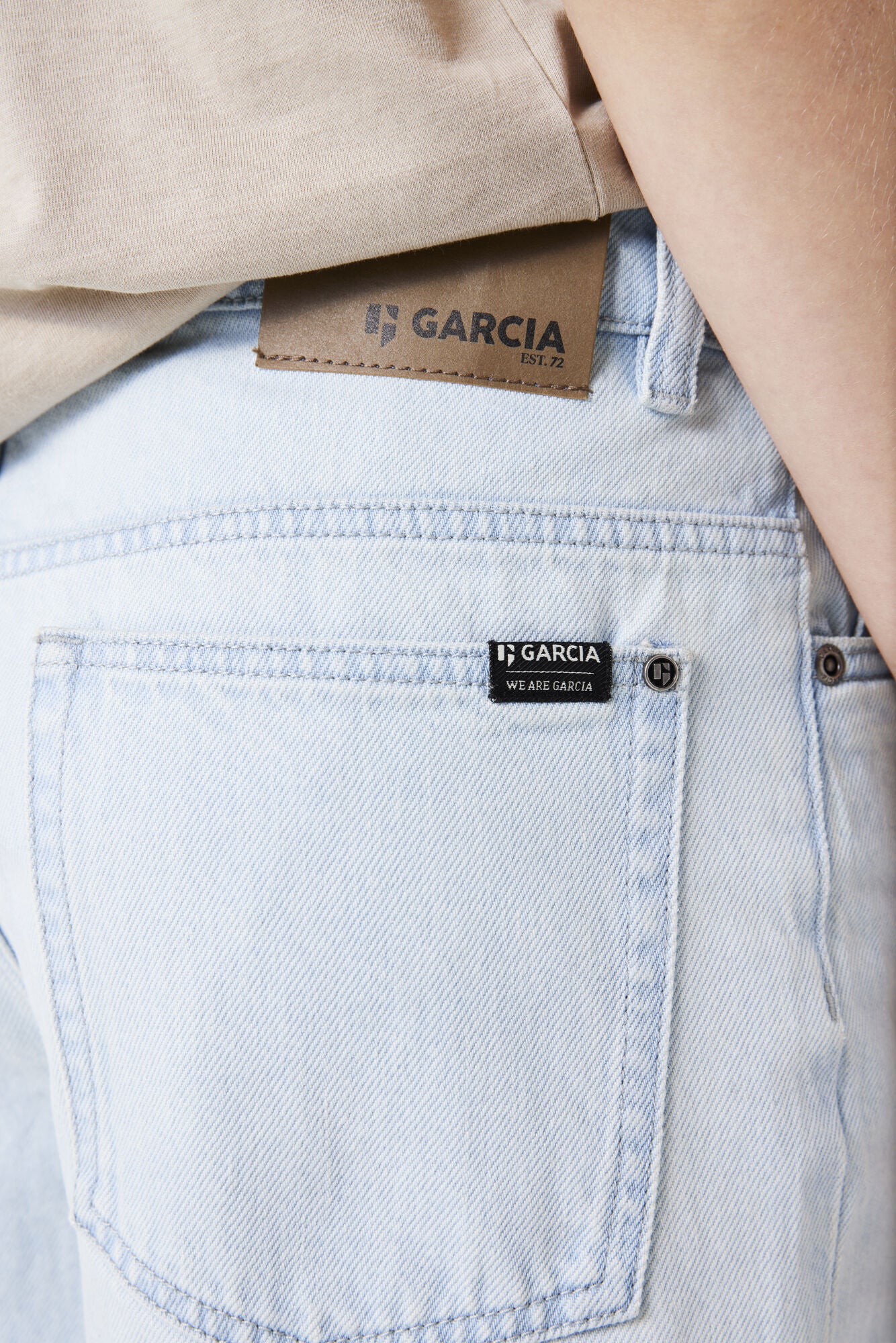 Garcia Jeans & Hosen  hellblau