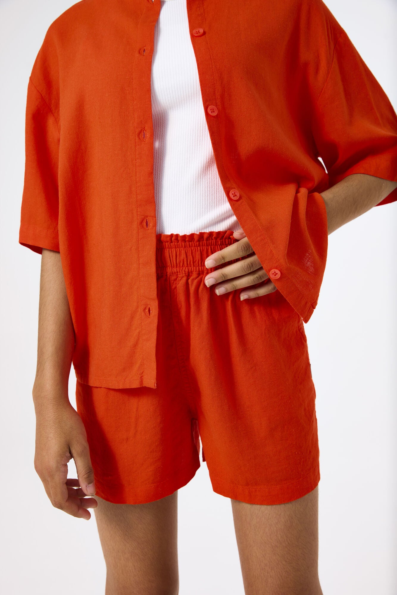 Garcia Jeans & Hosen  rot