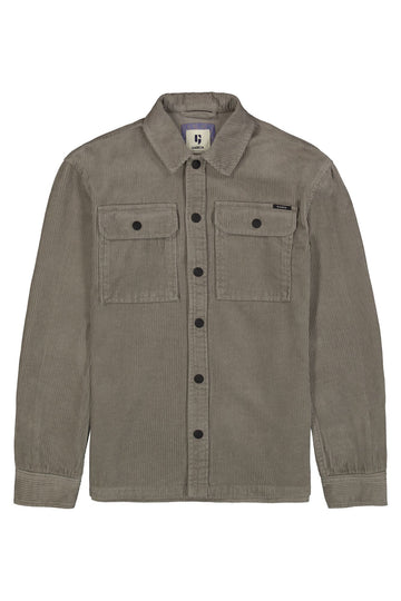 Corduroy-Overshirt mit Brusttaschen