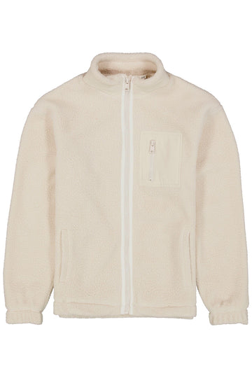 Fleece-Jacke mit Brusttasche