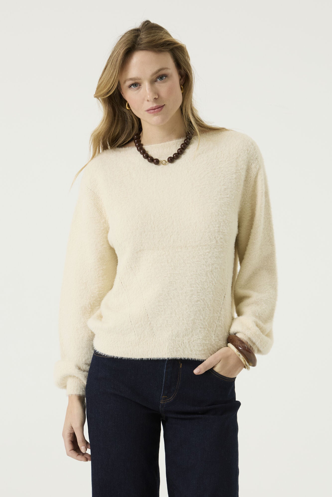 Garcia Pullover  weiß
