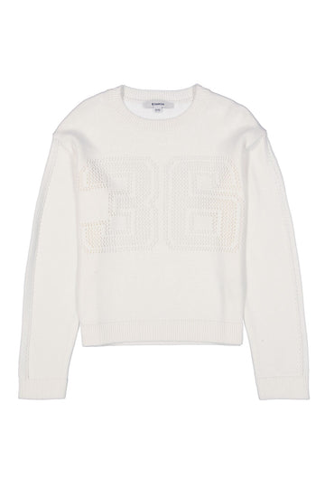 Garcia Pullover mit Ajourstruktur
