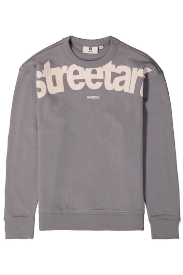 Garcia Sweater mit Textdruck