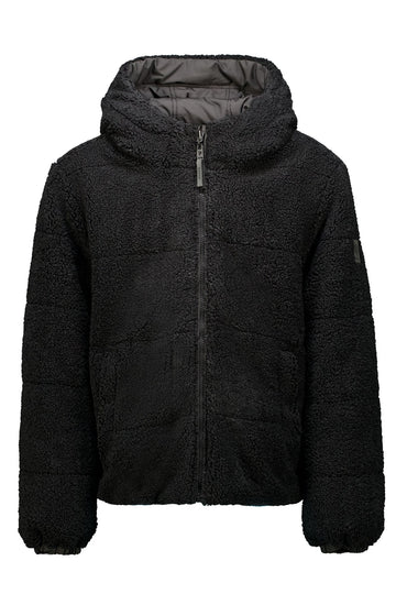 Garcia Wendejacke mit Teddy-Fleece und wasserabweisender Außenseite