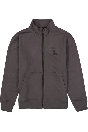 Jacke mit Brust- und Rückenprint
