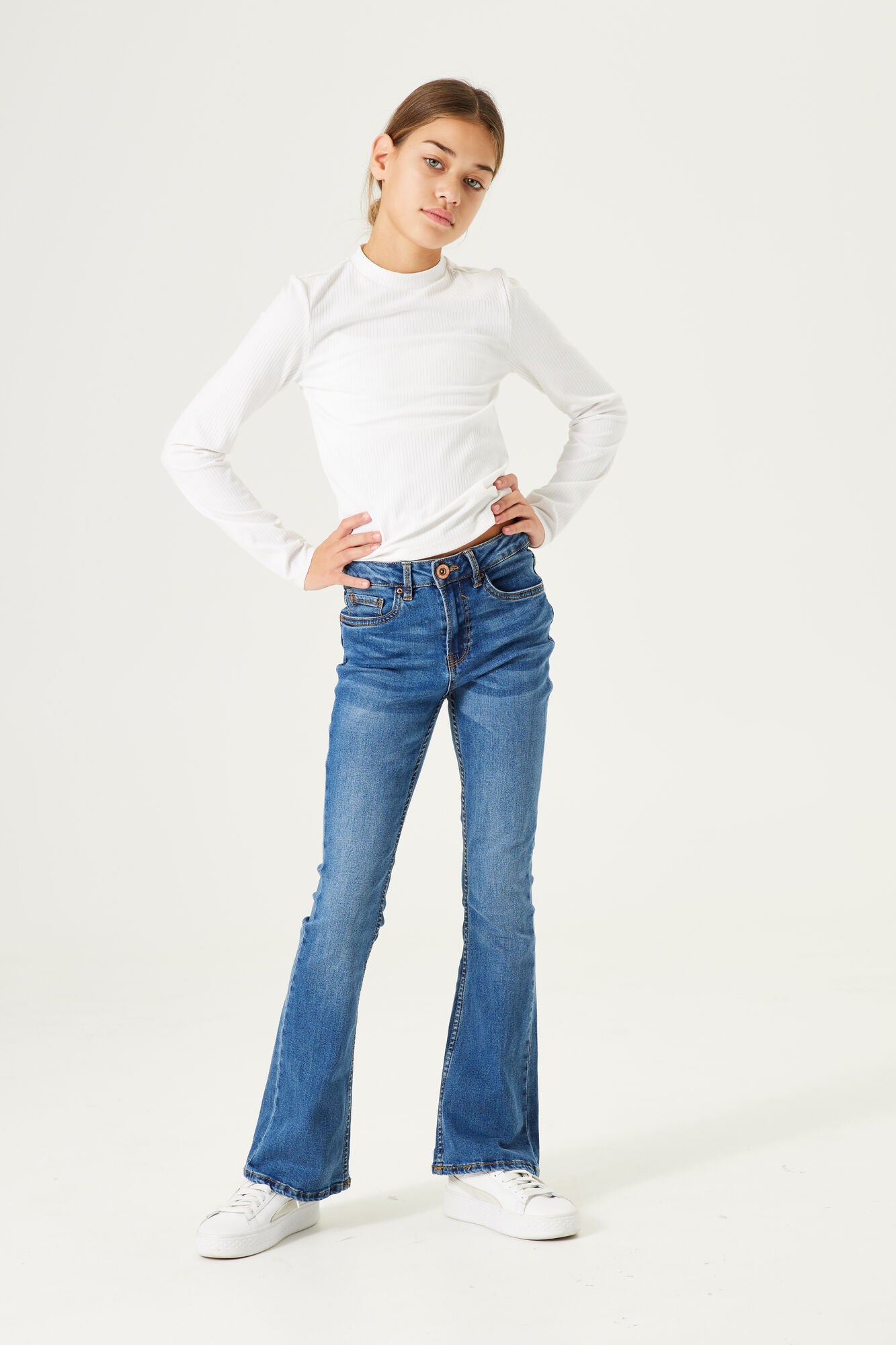 Garcia Jeans & Hosen  blau