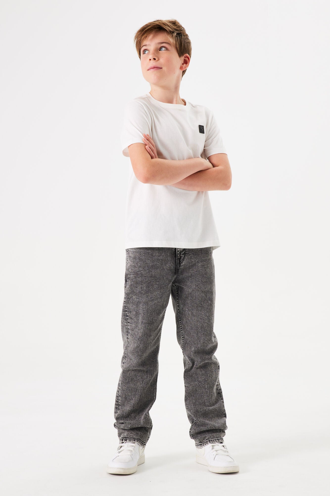 Garcia Jeans & Hosen  dunkelgrau