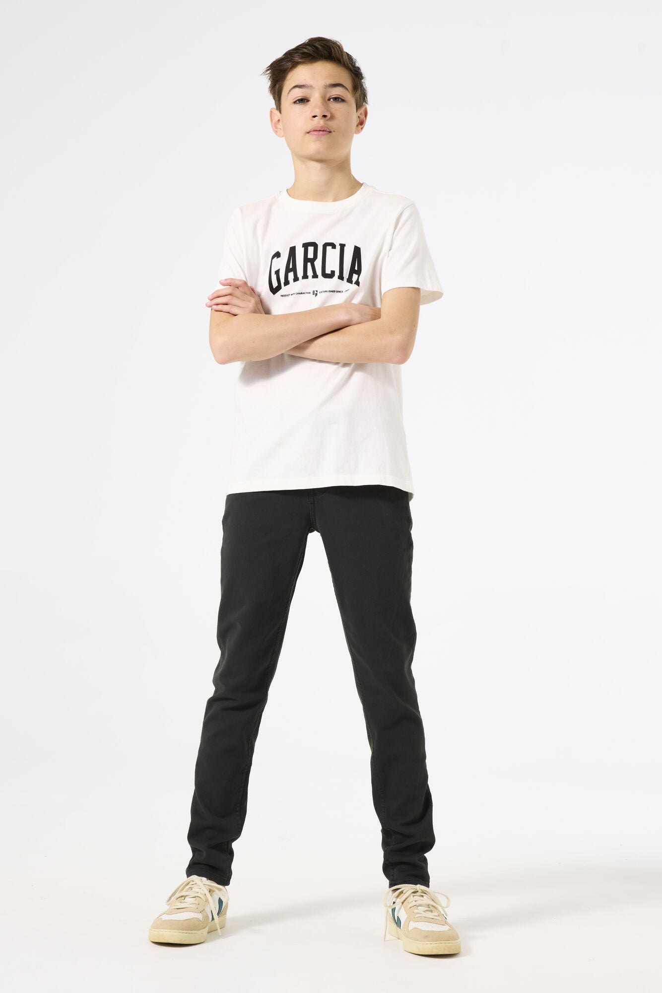Garcia Jeans & Hosen  dunkelgrau
