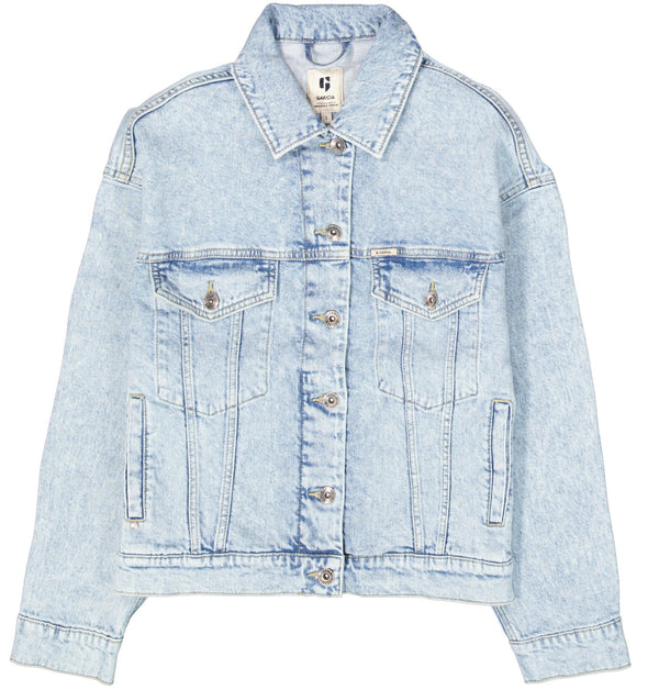 Garcia Jeansjacken  hellblau