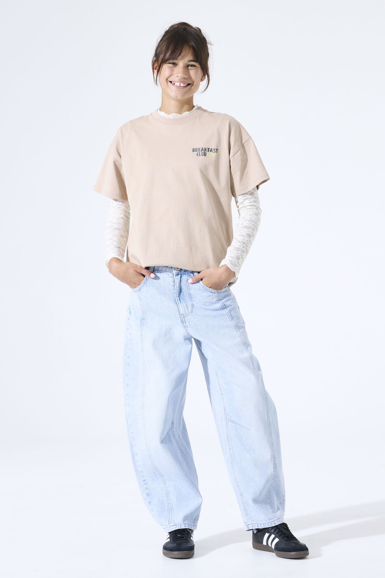 Garcia Jeans & Hosen  hellblau