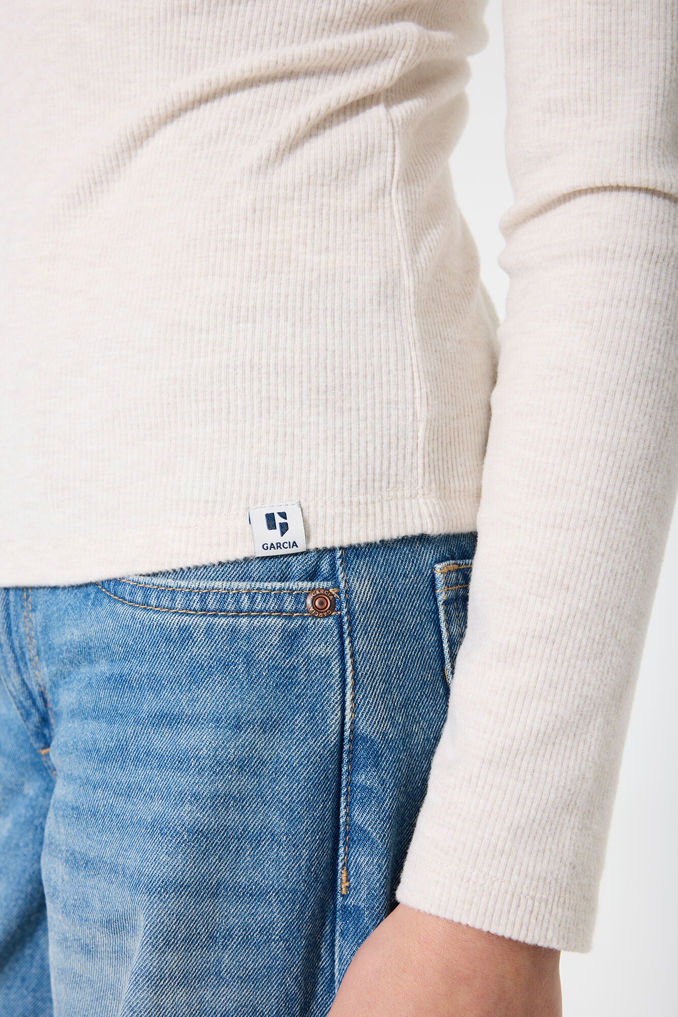 Garcia Shirts & Blusen  beige