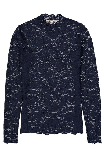 Langarmshirt aus Spitze