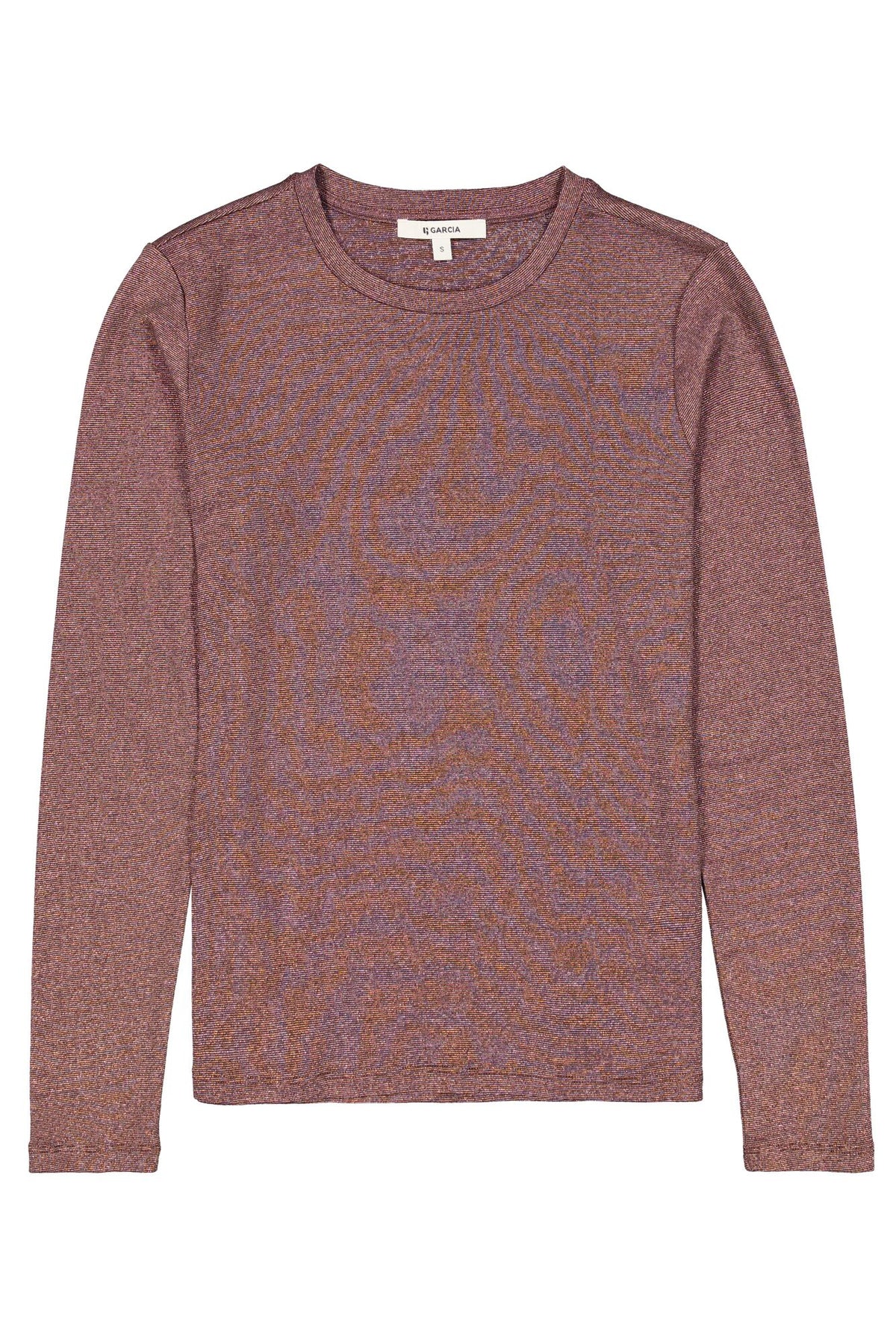Garcia Langarmshirts  braun