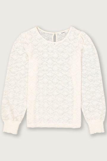 Langarmshirt mit Jacquardstruktur
