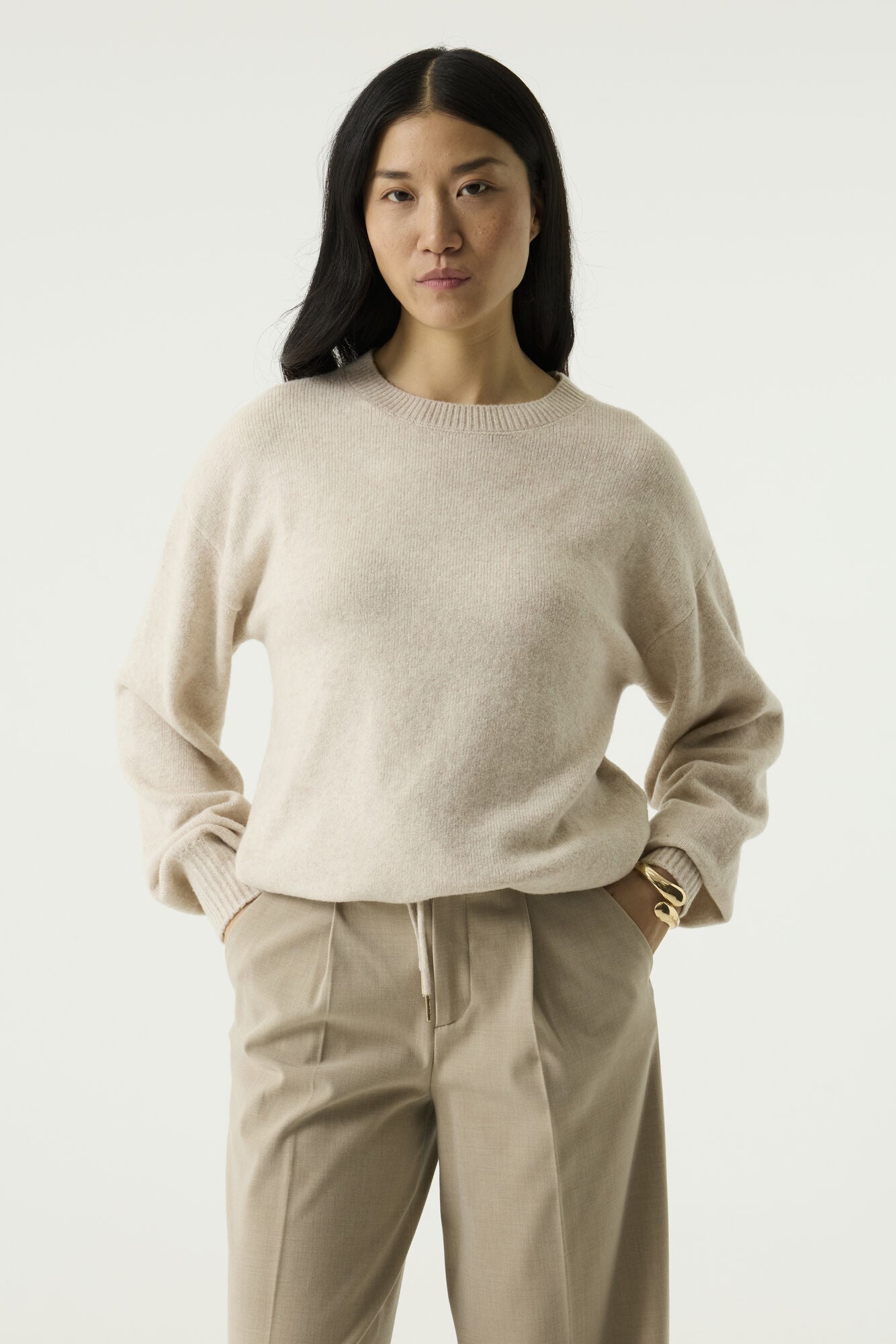 Garcia Pullover  creme