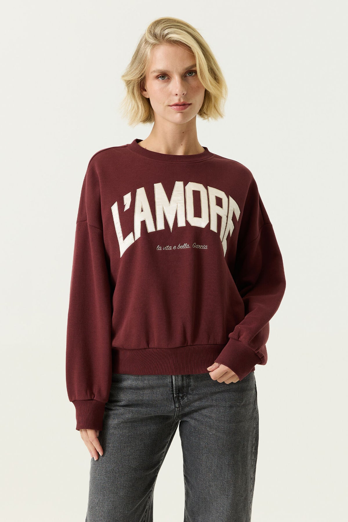 Garcia Sweatshirts  rosé