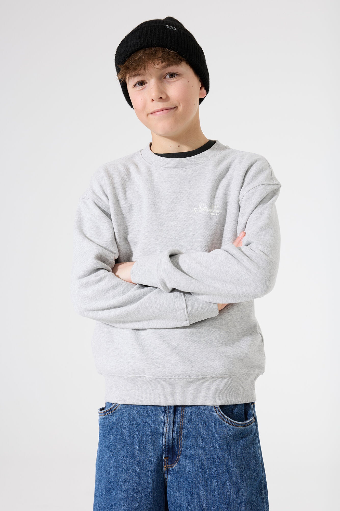 Garcia Pullis & Hoodies  hellgrau