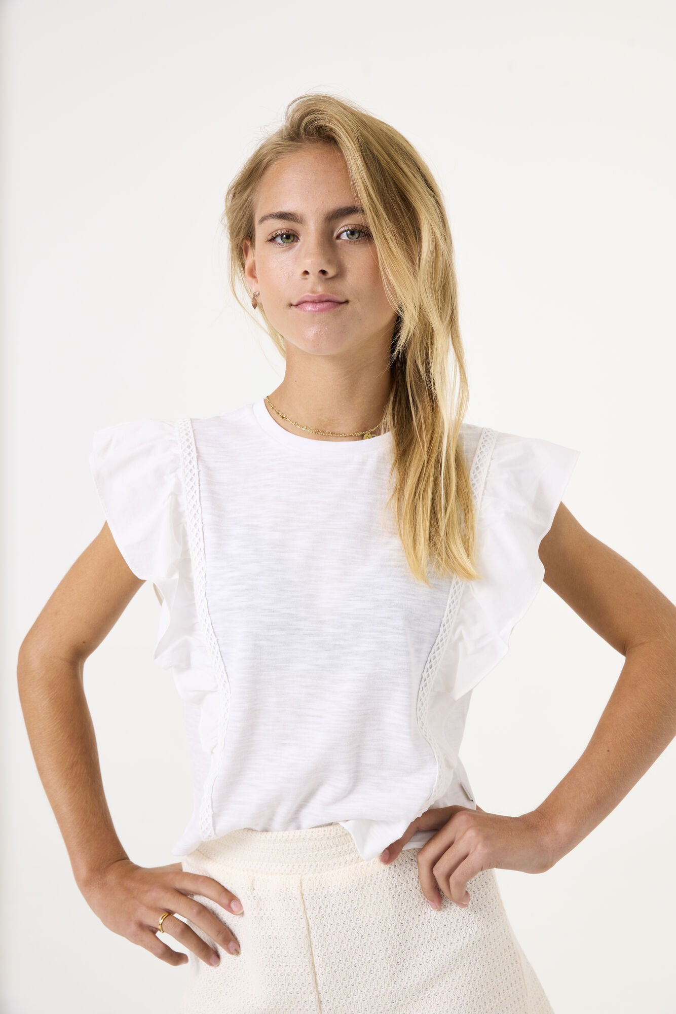 Garcia Shirts & Blusen  weiß