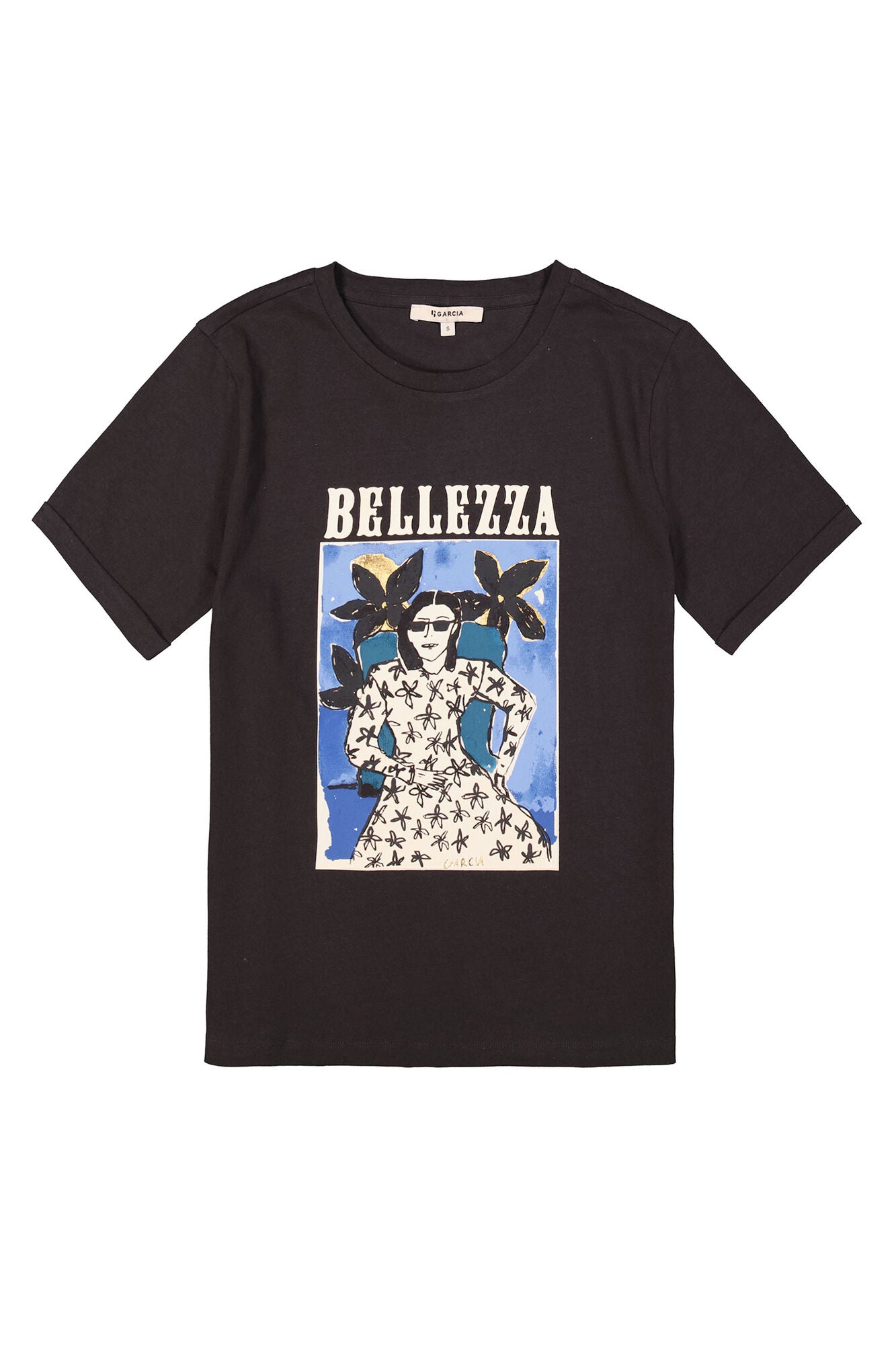 Garcia T-Shirts  anthrazit