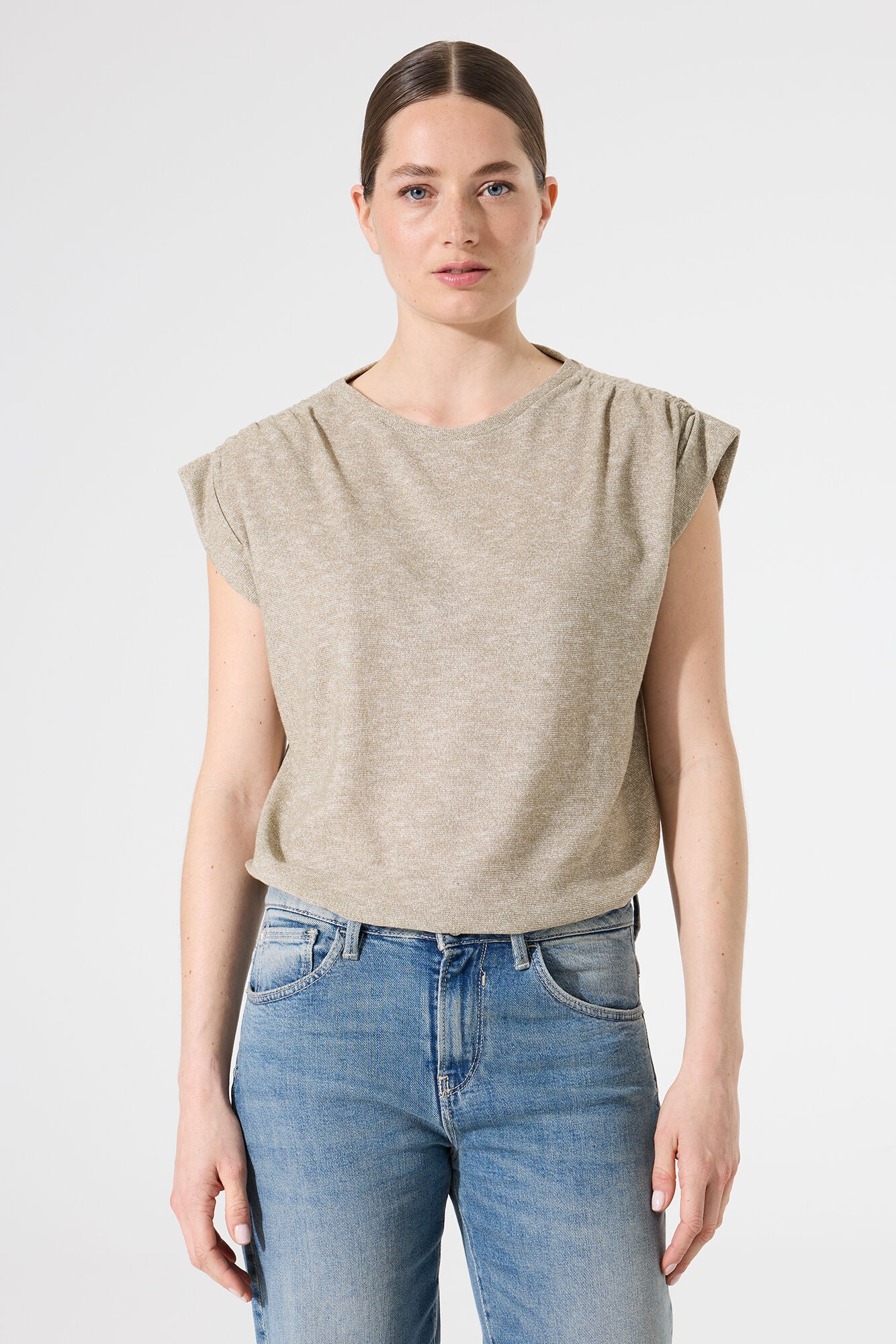 Garcia T-Shirts  beige