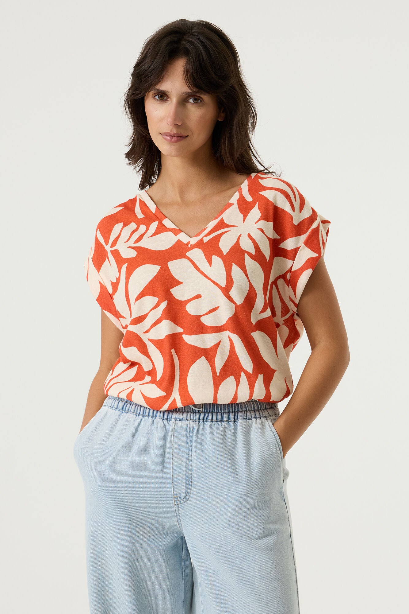 Garcia T-Shirts  orange