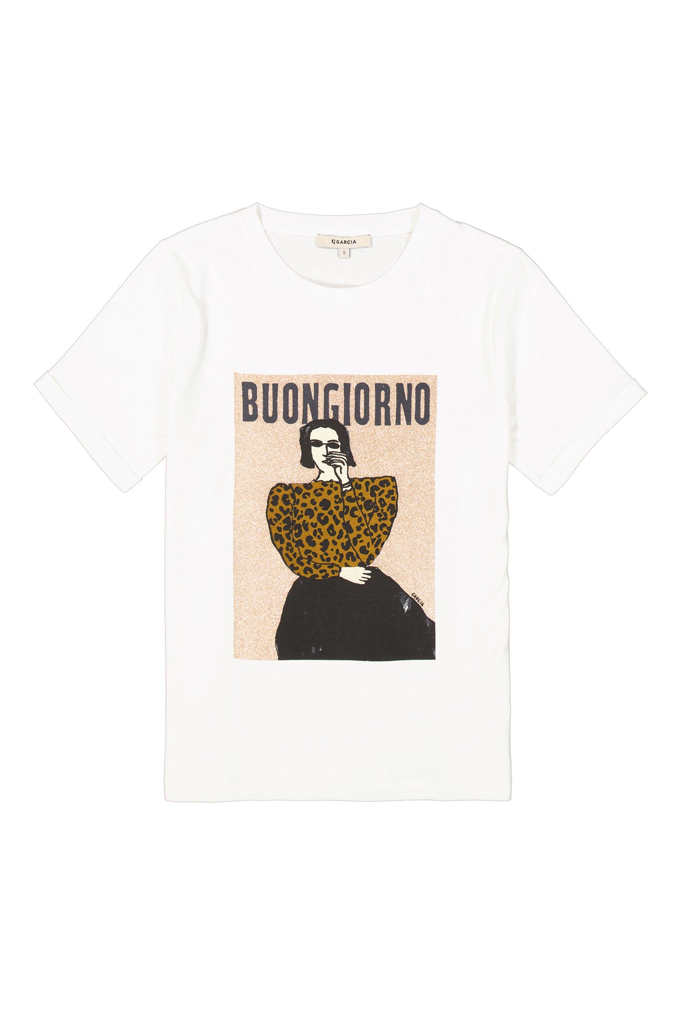 Garcia T-Shirts  weiß