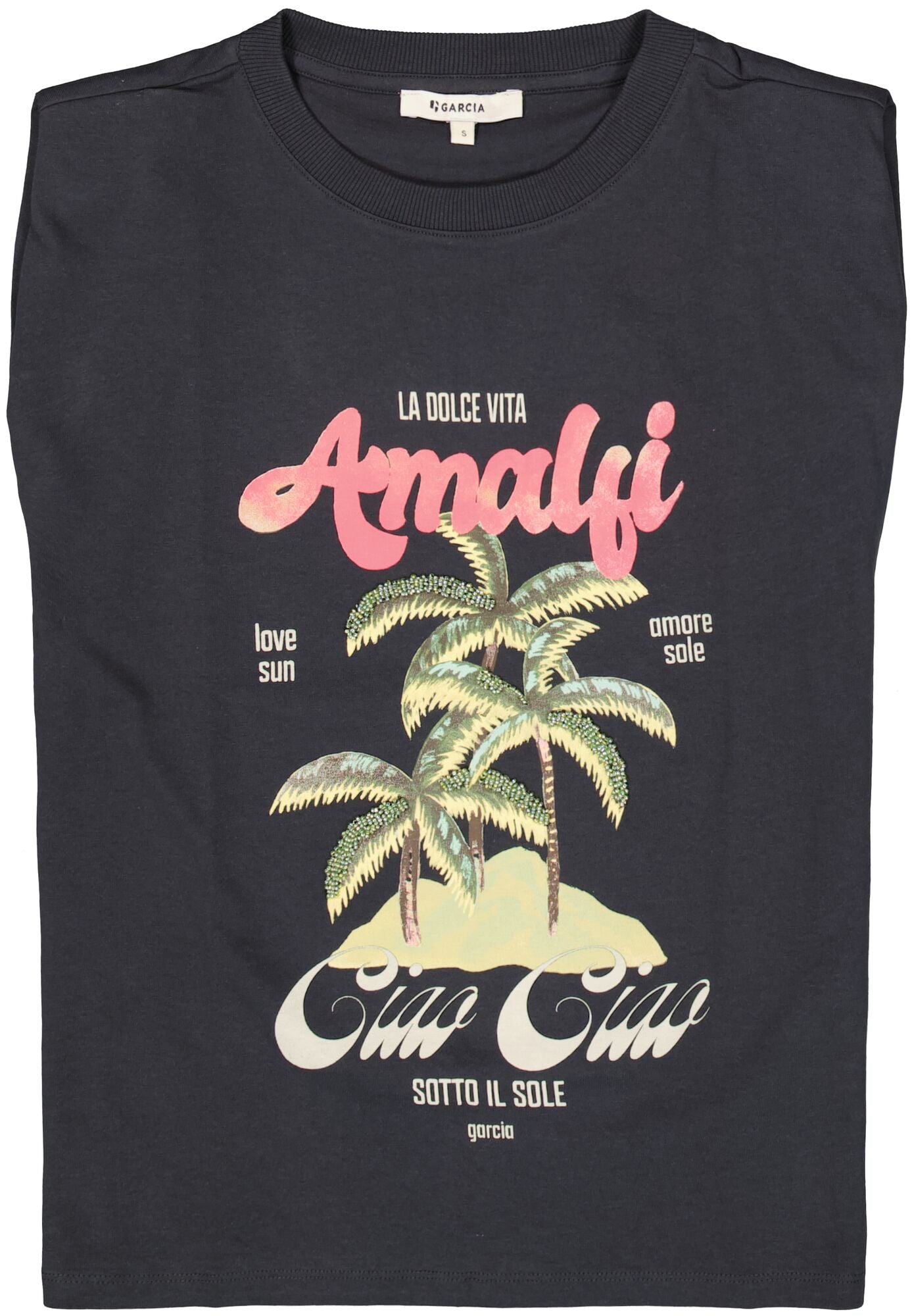 Garcia T-Shirts  grau