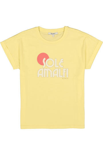 T-Shirt mit Textdruck
