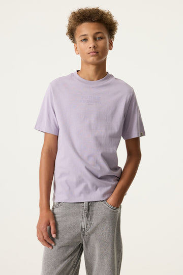 T-Shirt mit gleichfarbigen Druck