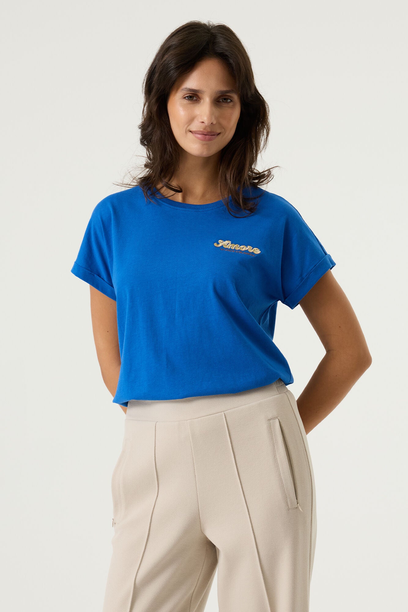 Garcia T-Shirts  blau