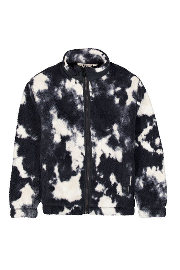 Teddyjacke mit Allover-Druck